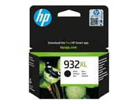 HP 932XL - 22.5 ml - Lång livslängd - svart - original - Officejet - bläckpatron - för Officejet 6100 ePrinter, 6600 H711a, 7110, 7110 Wide Format ePrinter CN053AE#LS3