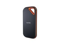 SanDisk Extreme PRO V2 - SSD - krypterat - 1 TB - extern (portabel) - USB 3.2 Gen 2x2 (USB-C kontakt) - 256 bitars AES - för Intel Next Unit of Computing 13 Extreme Kit - NUC13RNGi7 SDSSDE81-1T00-G25