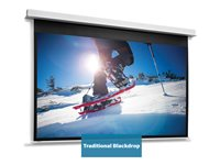 Da-Lite DescenderPro - Projektorduk - takmontering - motoriserad - 143" (363 cm) - 4:3 - Matte White - RAL 9016 10104743
