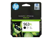 HP 963XL - 42.5 ml - Lång livslängd - svart - original - blister - bläckpatron 3JA30AE#30B