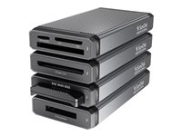 SanDisk Professional PRO-READER - Kortläsare (SD, microSD, CF) - USB-C 3.2 Gen 1 SDPR3A8-0000-GBAND