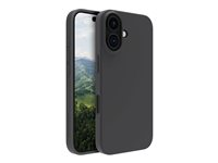 dbramante1928 Nuuk Pro - Baksidesskydd för mobiltelefon - MagSafe-kompatibilitet - plast - svart - för Apple iPhone 16 RE61CL004398
