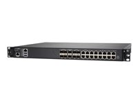 SonicWall NSa 3650 - Säkerhetsfunktion - 10GbE, 2.5GbE - 1U - kan monteras i rack 01-SSC-1937
