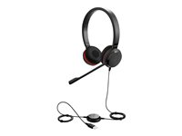 Jabra Evolve 30 II UC stereo - Headset - på örat - kabelansluten - 3,5 mm kontakt 5399-829-309