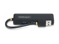 StarTech.com 4-Port USB-A Hub, 5Gbps, Bus Powered, Small Travel Mini Hub - Hubb - 4 x USB 3.2 Gen 1 - skrivbordsmodell H5A4A-USB-HUB