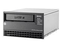 HPE StoreEver LTO-6 Ultrium 6650 - Bandenhet - LTO Ultrium (2.5 TB / 6.25 TB) - Ultrium 6 - SAS-2 - intern - 5.25" - kryptering - för ProLiant DL320e Gen8, DL360p Gen8, DL385p Gen8, ML350e Gen8, ML350p Gen8, SL270s Gen8 EH963A