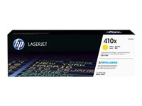 HP 410X - Lång livslängd - gul - original - LaserJet - begagnat - tonerkassett (CF412XR) CF412XR