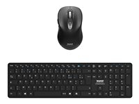 PORT Connect - Professional Executive Pack - sats med tangentbord och mus - trådlös - Bluetooth 5.2 - AZERTY - fransk 900907RFR