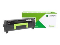Lexmark - Ultra High Yield - svart - original - tonerkassett Lexmark Corporate - för Lexmark MS521, MS621, MS622, MX521, MX522, MX622 56F2U0E
