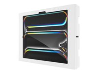 Compulocks iPad Pro M4 13" (2024), Apex Secured Enclosure Wall Mount - Hölje - för surfplatta - säkrad - låsbar - metallram - vit - skärmstorlek: 13" - väggmonterbar - för Apple 13-inch iPad Pro (M4) 13PAPX4W