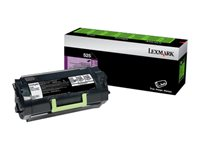 Lexmark 522 - Svart - original - tonerkassett LCCP, LRP - för Lexmark MS810, MS811, MS812 52D2000