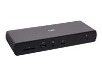 C2G Thunderbolt 4 Dock - Dual Monitor Docking Station with USB, Ethernet, SD Reader, and AUX - Power Delivery up to 90W - Dockningsstation - USB-C / USB4 / Thunderbolt 3 / Thunderbolt 4 - 4 x Thunderbolt - 1GbE - 135 Watt - TAA-kompatibel C2G54537