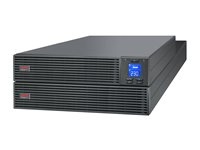 APC Easy UPS SRV - UPS (kan monteras i rack) - AC 230 V - 5000 Watt - 5000 VA - RS-232, USB - utgångskontakter: 1 - 4U - svart SRV5KRIRK