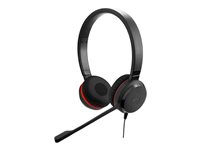 Jabra Evolve 30 II UC stereo - Headset - på örat - kabelansluten - 3,5 mm kontakt, USB-C 5399-829-389
