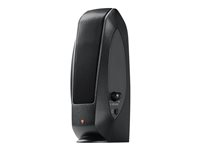 Logitech S-120 - Högtalare - för persondator - 2.3 Watt (Total) - svart 980-000010