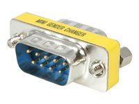 StarTech.com Slimline seriell DB9-växlingskontakt - M/M - Seriell könbytare - DB-9 (hane) till DB-9 (hane) - för P/N: IC232TTL GC9SM