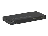 NETGEAR AV Line M4250-10G2F-PoE+ - Switch - L3 - Administrerad - 10 x 10/100/1000 (8 PoE+) + 2 x Gigabit SFP - sida till sida luftflöde - rackmonterbar - PoE+ (240 W) - AC GSM4212P-111EUS