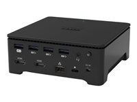 PORT connect USB-C & USB-A 2X2K UNIVERSAL OFFICE - Dockningsstation - USB-C 3.1 Gen 2 - 2 x HDMI - 1GbE - 130 Watt - Europa 901908-W-EU