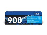 Brother TN900C - Cyan - original - tonerkassett - för Brother HL-L9300CDWTT, MFC-L9550CDW, MFC-L9550CDWT TN900C