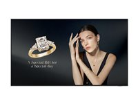 Samsung QH115FX - 115" Diagonal klass (114.5" visbar) - QHFX Series LED-bakgrundsbelyst LCD-skärm - QLED - digital skyltning - Tizen Enterprise - 4K UHD (2160p) 3840 x 2160 - Quantum Mini LED Pro - titansvart LH115QHFEBGXEN