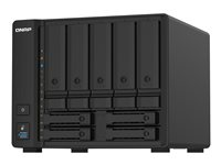 QNAP TS-932PX - NAS-server - 9 fack - SATA 6Gb/s - RAID 0, 1, 5, 6, 10, 50, JBOD, 5 hot spare, 6-reservsnabbyte, 60, 50 hot spare, 10 hot spare, 60 hot spare, 1 hot spare - RAM 4 GB - Gigabit Ethernet / 2.5 Gigabit Ethernet / 10 Gigabit Ethernet - iSCSI support TS-932PX-4G