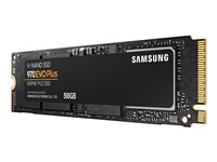 Samsung 970 EVO Plus MZ-V75S500BW - SSD - krypterat - 500 GB - inbyggd - M.2 2280 - PCIe 3.0 x4 (NVMe) - buffert: 512 MB - 256 bitars AES - TCG Opal Encryption MZ-V7S500BW