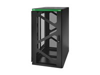 APC NetShelter - Rack - väggmontering - 24U - 19" - för P/N: SMT1000RM1U, SMT750RM1U, SRTL2K2RM1UWNC, SRTL5KRM2UI-HW, SRTL5KRM2UT-HW AR124SM