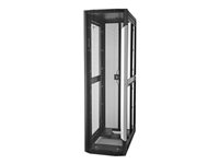 HPE 600mm x 1075mm Enterprise Shock Rack - Rack - svart - 42U - för StoreOnce 3100, 35XX; HPE 3PAR StoreServ 7440c 2-node, StoreServ 7450c 4-node BW904A