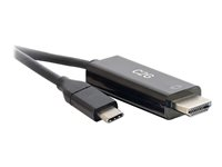 C2G 3ft USB C to HDMI Cable - USB C to HDMI Adapter Cable - 4K 60Hz - M/M - HDMI-kabel - USB-C hane till HDMI hane - 91.4 cm 26888