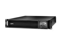 APC Smart-UPS SRT 3000VA RM - UPS (rackmonterbar/extern) - AC 220/230/240 V - 2700 Watt - 3000 VA - Bly-syra - RS-232, USB - utgångskontakter: 10 - 2U - svart - med APC UPS kort för nätverkshantering AP9641 - för P/N: AR4018SPX432, AR4024SP, AR4024SPX429, AR4024SPX431, AR4024SPX432, NBWL0356A SRT3000RMXLI-NC