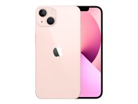 Apple iPhone 13 - 5G smartphone - dual-SIM / Internminne 128 GB - OLED-skärm - 6.1" - 2532 x 1170 pixlar - 2 bakre kameror 12 MP, 12 MP - front camera 12 MP - rosa MLPH3QN/A