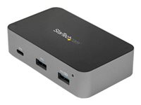 StarTech.com 4-Port USB-C™ hubb 10 Gbit/s - 3x USB-A & 1x USB-C - strömförsörjning - Hubb - 1 x USB-C + 3 x USB 3.1 - skrivbordsmodell - AC 110/240 V - för P/N: PEXUSB321C HB31C3A1CS