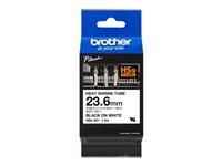 Brother HSe-251 - Svart på vitt - Rulle (2,4 cm x 1,5 m) 1 rulle (rullar) rör - för P-Touch PT-D800, E500, E550, H300, H500, P700, P750, P900, P950; P-Touch EDGE PT-P750 HSE251
