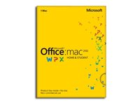 Microsoft Office for Mac Home and Student 2011 - Licens - 1 installation - icke-kommersiell, PKC - Ladda ner - ESD - Mac - engelska GZA-00202