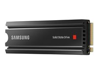 Samsung 980 PRO MZ-V8P1T0CW - SSD - krypterat - 1 TB - inbyggd - M.2 2280 - PCIe 4.0 x4 (NVMe) - buffert: 1 GB - 256 bitars AES - TCG Opal Encryption 2.0 MZ-V8P1T0CW