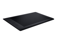 Wacom Intuos Pro Large - Digitaliserare - höger- och vänsterhänta - 32.5 x 20.3 cm - elektromagnetisk - 8 knappar - trådlös, kabelansluten - USB - svart PTH-851-ENES