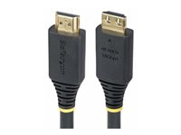 StarTech.com - High Speed - HDMI-kabel - HDMI hane till HDMI hane - 5 m - skärmad - svart - halogenfri, passiv, 4K60Hz stöd, 1440p (UWQHD) stöd 144Hz, 1080p stöd 240 Hz HDMI2-CABLE-GRIP-5M