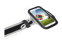 Belkin Slim Fit Armband - Armband för mobiltelefon - neopren - svart - för Samsung Galaxy S4 F8M558BTC00