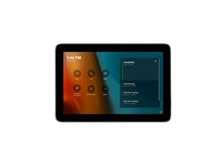 HP Poly GC8 - Fjärrkontroll till videokonferenssystem - display - LCD - IPS - 8" - kabel - vit - för Poly GC8 875J6AA