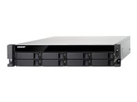 QNAP TS-877XU-RP - NAS-server - 8 fack - kan monteras i rack - SATA 6Gb/s - RAID 0, 1, 5, 6, 10, 50, JBOD - RAM 8 GB - Gigabit Ethernet / 10 Gigabit Ethernet - iSCSI support - 2U TS-877XU-RP-3600-8G