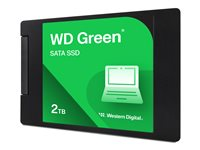 WD Green SSD WDS200T2G0A - SSD - 2 TB - inbyggd - 2.5" - SATA 6Gb/s WDS200T2G0A