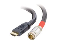 C2G RapidRun Digital High Speed HDMI Active Flying Lead - HDMI-kabel - HDMI hane till MUVI-kontakt hane - 2 m 87540